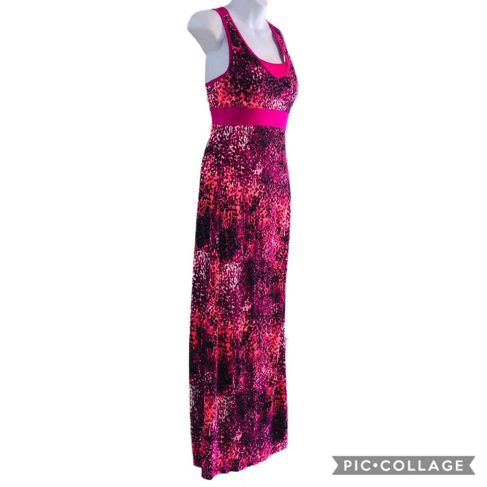 Tek Gear' Dry Tek'leopard Print Slvls Maxi Small - image 6